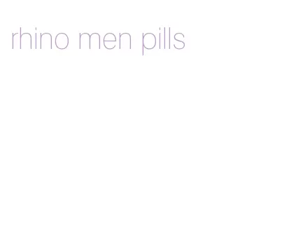 rhino men pills