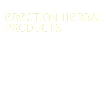erection herbal products